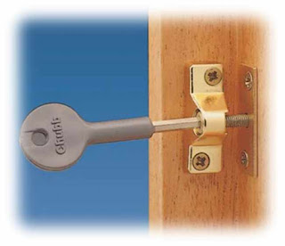 Key-locked latches bezbednost prozora
