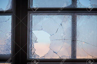 broken glass